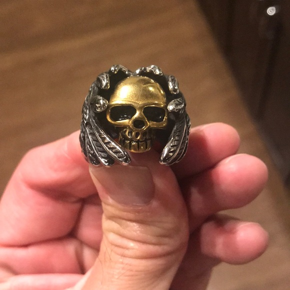 Custom Skull ring - Picture 2 of 2